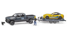 Ram power wagon and roadster bruder racing team - bruder 02504