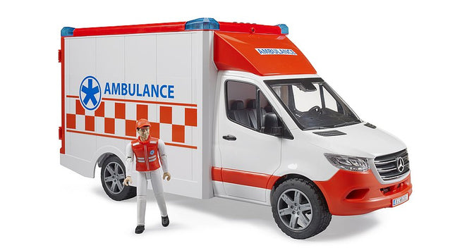 Véhicule ambulance mercedes benz sprinter - bruder 02676