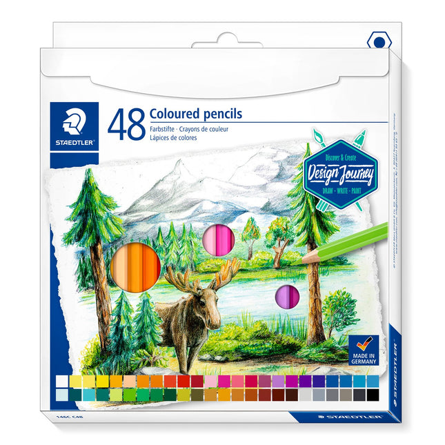 Box of 48 Staedtler colored pencils