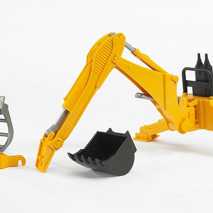 Excavateur arrière avec pelle - bruder 02338