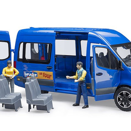 Mb sprinter transfer avec conducteur et passager - bruder 02670