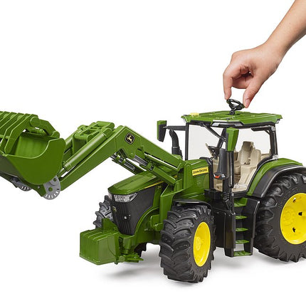 Tracteur john deere 7r 350 avec chargeur frontal - bruder 09826