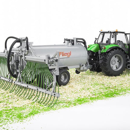 Remorque citerne fliegl avec rampe d'épandage - bruder 02020