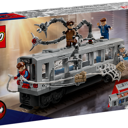 Lego Marvel 76321 La scène du métro avec Spider-Man et Doc Ock