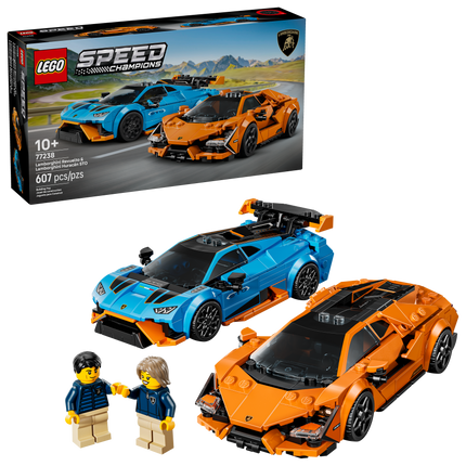 Lego Speed ​​Champions 77238 The Lamborghini Revuelto and the Huracán STO