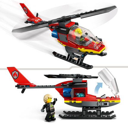 Lego 60411 Fire Rescue Helicopter