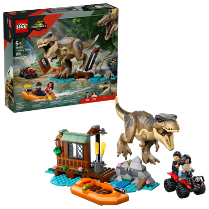 Lego Jurassic 76975 T. rex River Escape