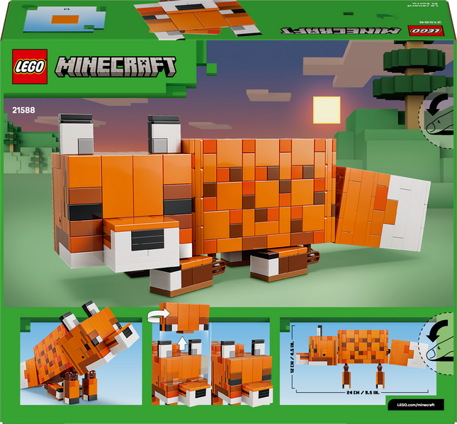 Lego Minecraft 21588 Le renard