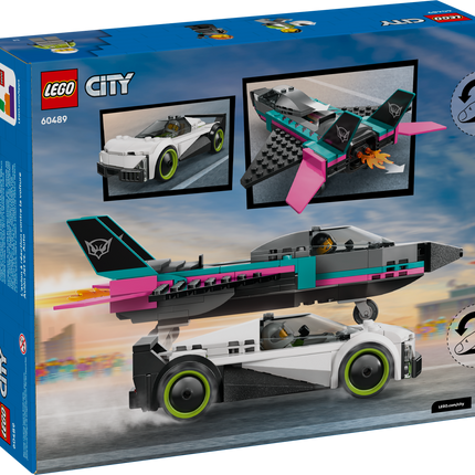 Lego City 60489 Jet Plane vs. Car