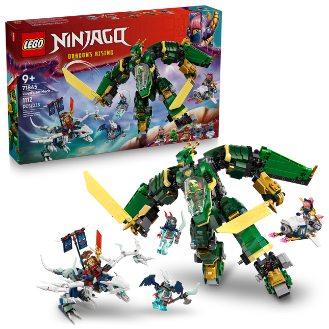 Lego City 71845 L’avion-robot de Lloyd