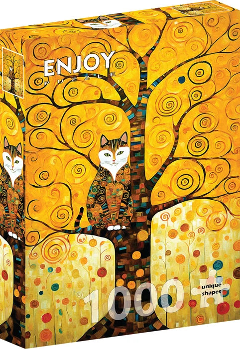 C-T 1000 Enjoy Gustav Klimt's Cat in the Tree of Life / E-2316