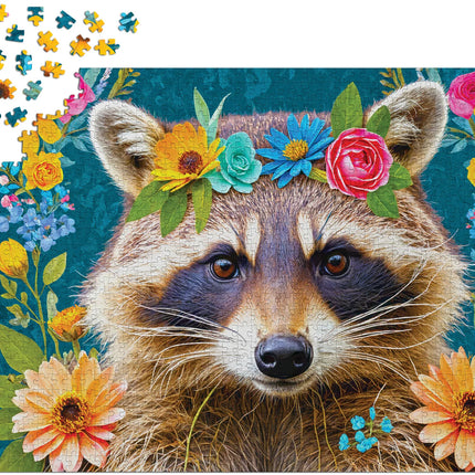 C-T 1000 Enjoy Floral Raccoon