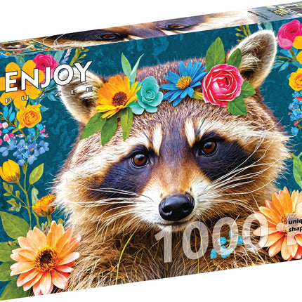 C-T 1000 Enjoy Floral Raccoon