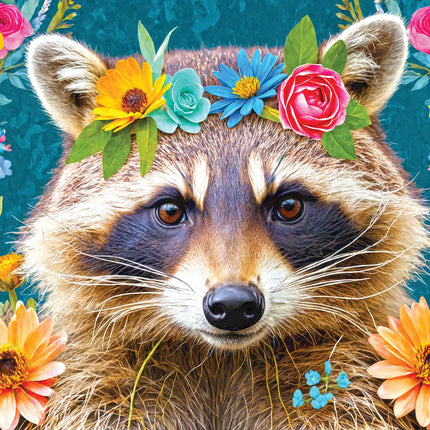 C-T 1000 Enjoy Floral Raccoon