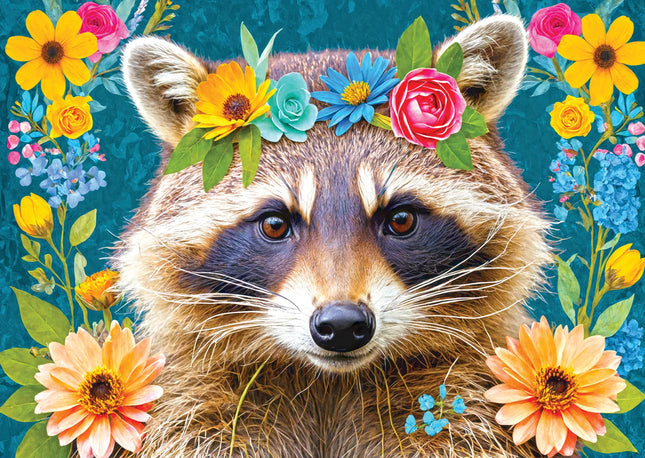 C-T 1000 Enjoy Floral Raccoon