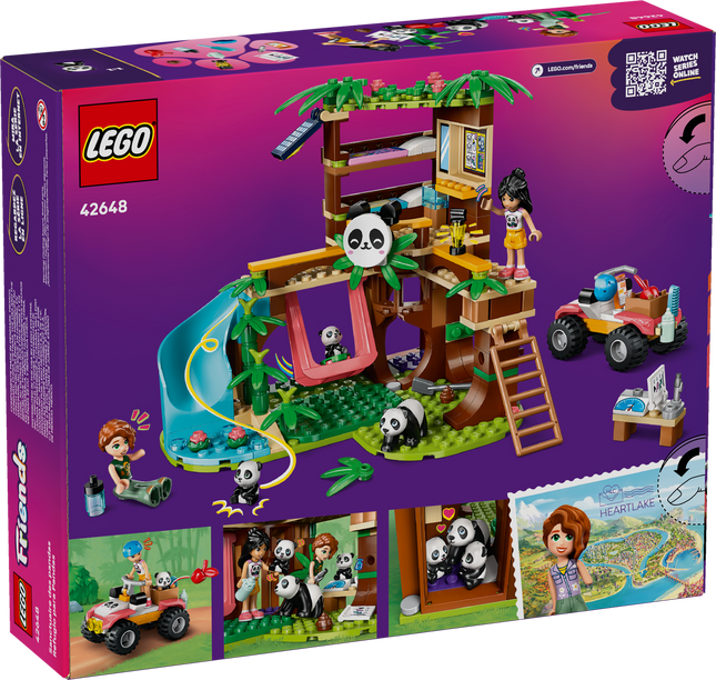 Lego Friends 42648 Les soins animaliers au sanctuaire des pandas