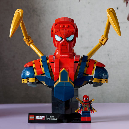 Lego 76326 Iron Spider-Man Bust