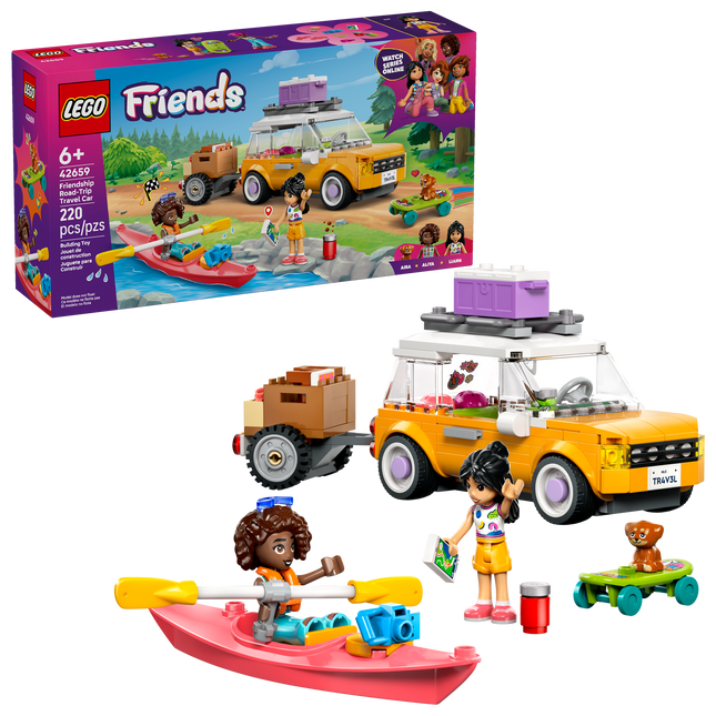 Lego Friends 42659 La voiture de voyage de l’amitié