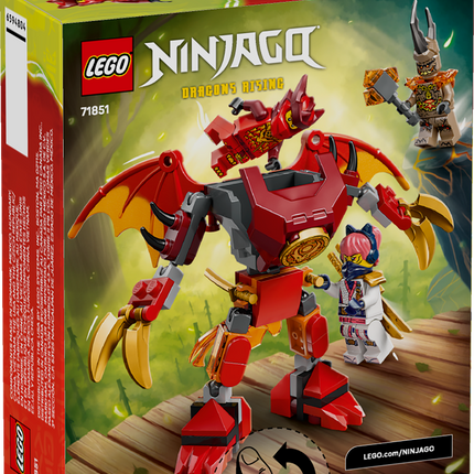 Lego Ninjago 71851 Ensemble de combat : le robot dragon de Kai