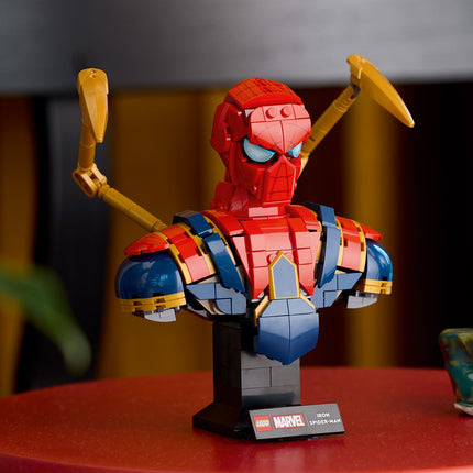 Lego 76326 Iron Spider-Man Bust