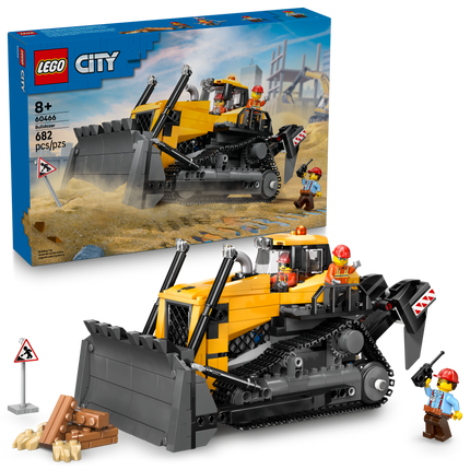 Lego City 60466 Le bulldozer jaune