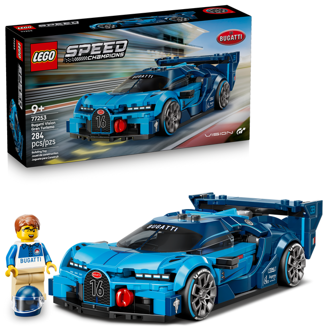 Lego Speed Champions 77253 L’hypervoiture sport Bugatti Vision GT
