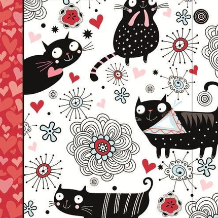 Grand journal Simple Dream Doodle cat 7.5"X9.5"