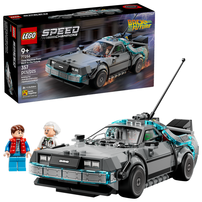 Lego Speed Champions 77256 La machine à voyager dans le temps de Retour vers le futur