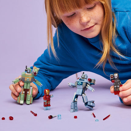Lego Marvel 76320 Iron Man et War Machine contre les Hammer Drones