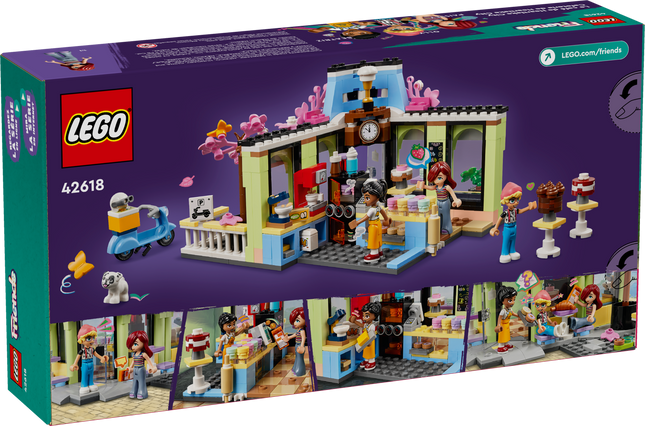 Lego Friends 42618 Le café de Heartlake City