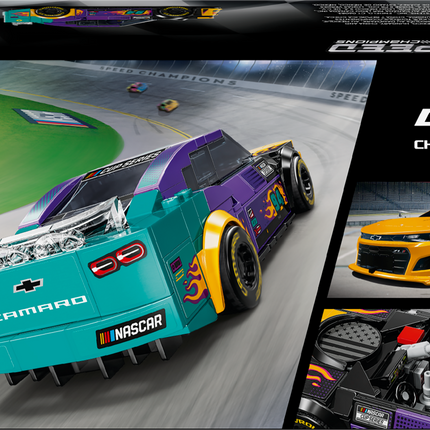 Lego speed champions nascar next gen chevrolet camaro zl1