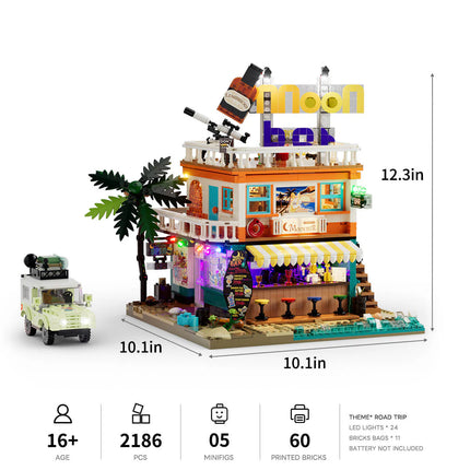 Lumibricks Moon Bar 2186PCS