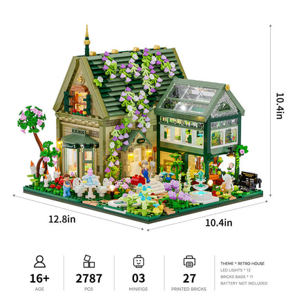 Lumibricks Garden Cottage 2787PCS