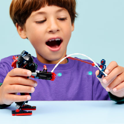 Lego Marvel 76337 Miles Morales' Robot vs. Spider-Man 2099