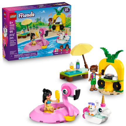 Lego Friends 42658 Pool Party with Unicorn and Flamingo