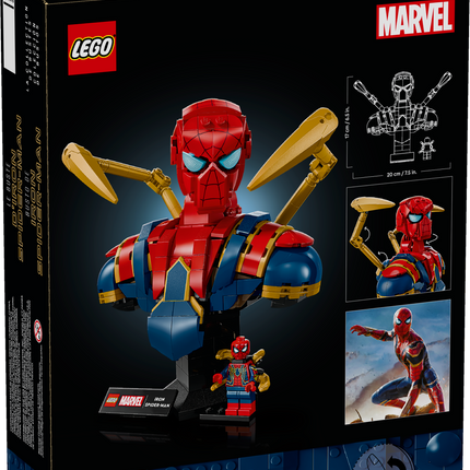 Lego 76326 Iron Spider-Man Bust