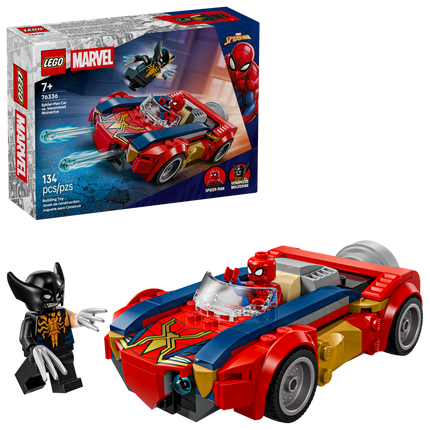 Lego Marvel 76336 Spider-Man's Venomous Car vs. Wolverine