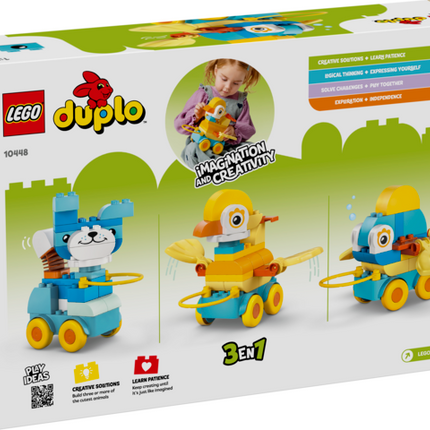 Lego Duplo 10448 3 en 1 Animals on Wheels