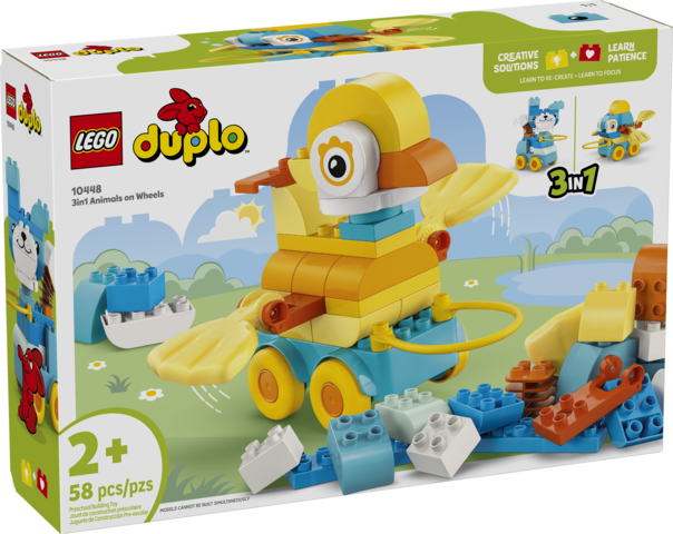 Lego Duplo 10448 3 en 1 Animals on Wheels