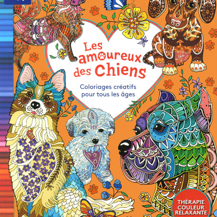 Les amoureux des chiens Coloriages créatifs pour tous les âges