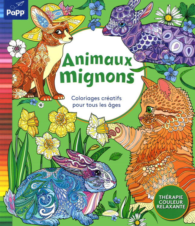 Animaux mignons Coloriages créatifs pour tous les âges