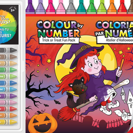 Halloween Workshop - Color by Number: 40 Fun Scenes to Color