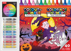Halloween Workshop - Color by Number: 40 Fun Scenes to Color