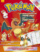 Pokémon - Mon équipe de type Feu -  Livre avec autocollants et affiches de luxe