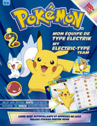 Pokémon - Mon équipe de type Électrik -  Livre avec autocollants et affiches de luxe
