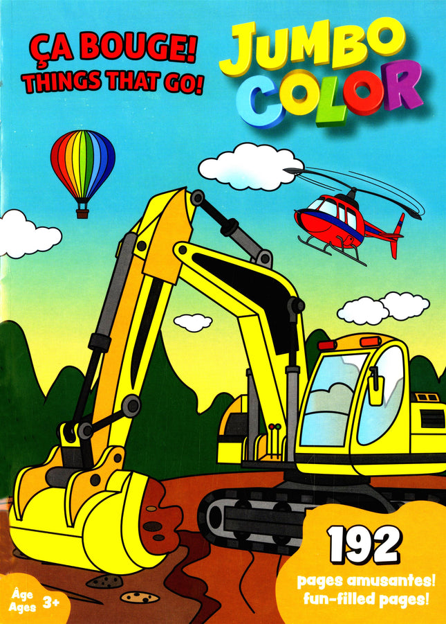 Jumbo Color - Ça bouge ! 192 pages amusantes