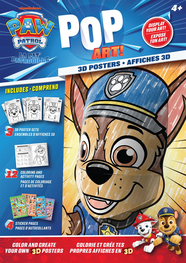 PAT'PATROUILLE POP ART! BLEUE