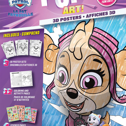 PAW PATROL POP ART! PURPLE
