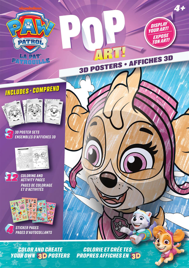 PAT'PATROUILLE POP ART! MAUVE