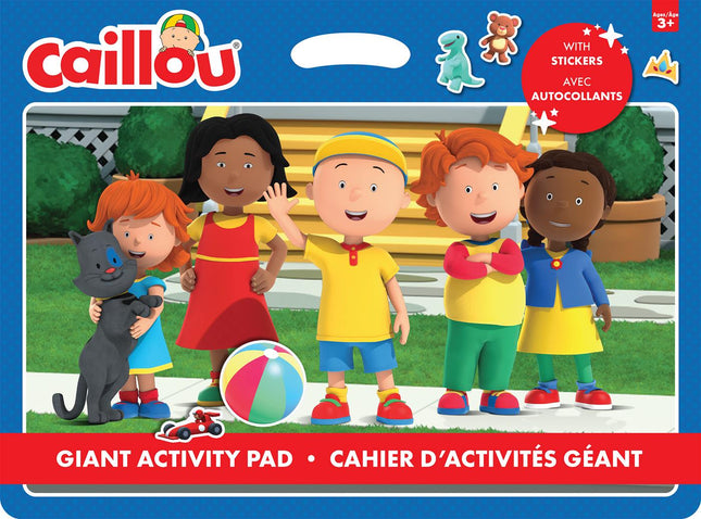Caillou 3D - Cahier d'activités géant